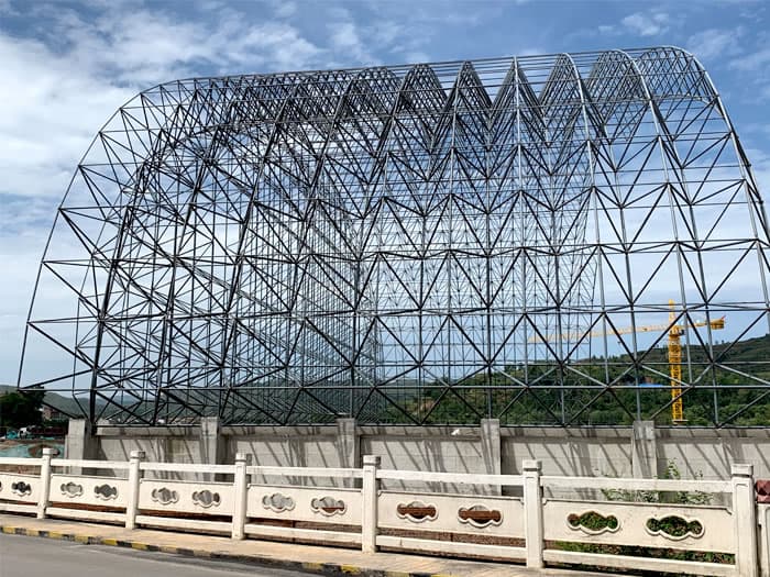 江阴山寨矿储煤棚网架